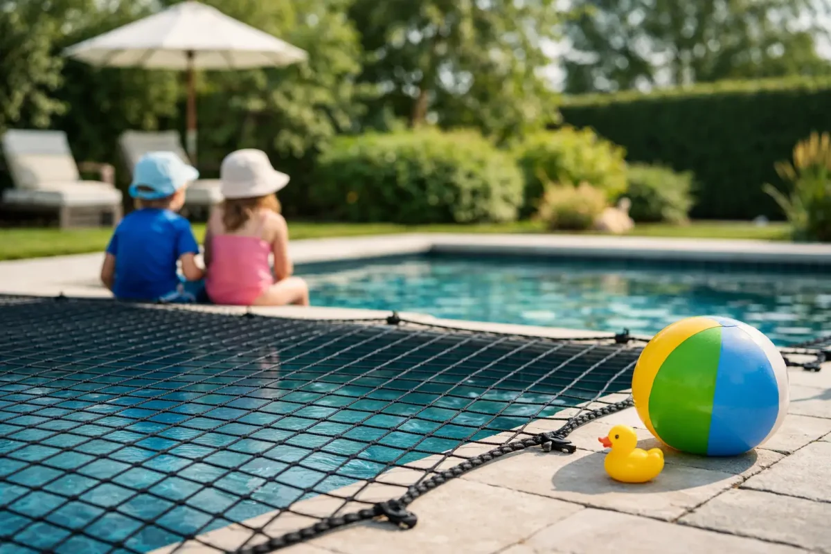 Plasa de protectie piscina copii: merita?