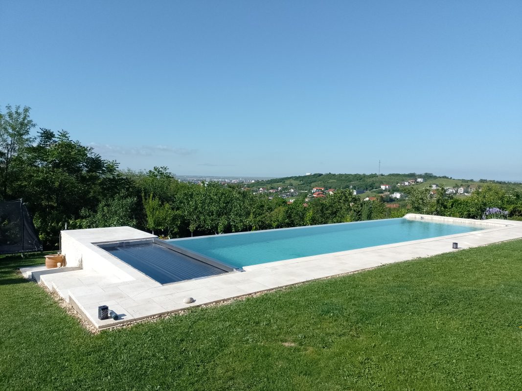 sistem rulou glisant piscina