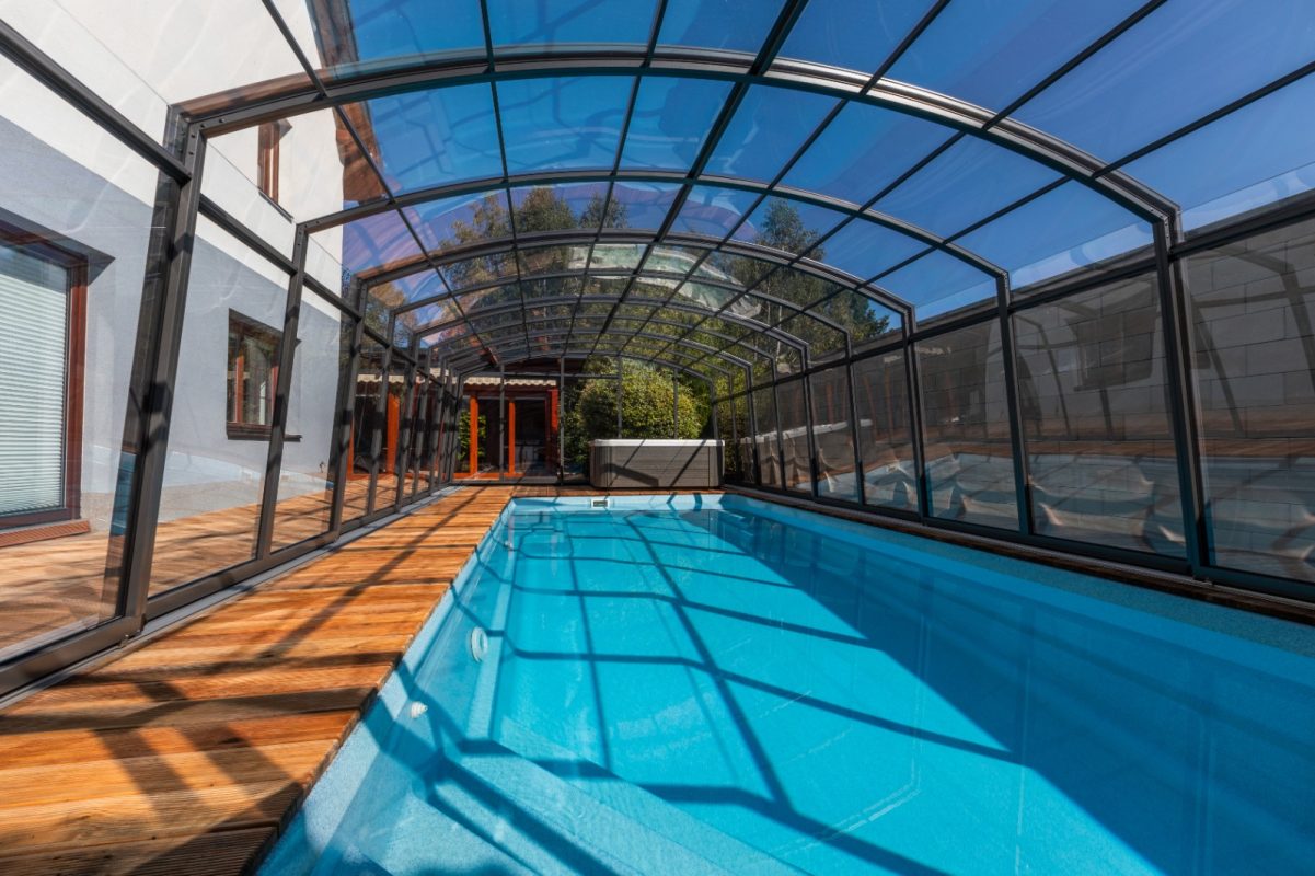 sistem de inchidere de piscina glisanta