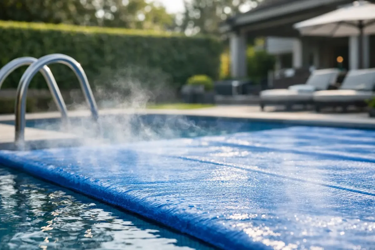 Cum o acoperire piscina reduce evaporarea