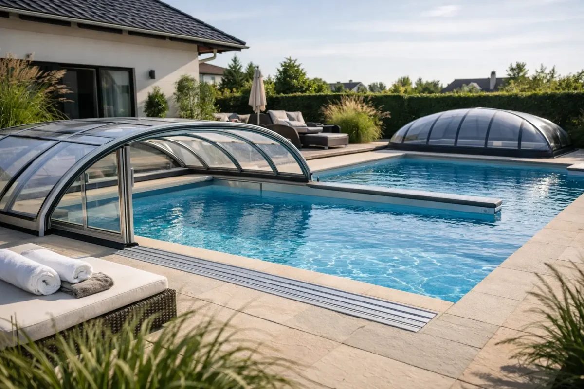 Ghid acoperiri pentru piscine rezidențiale