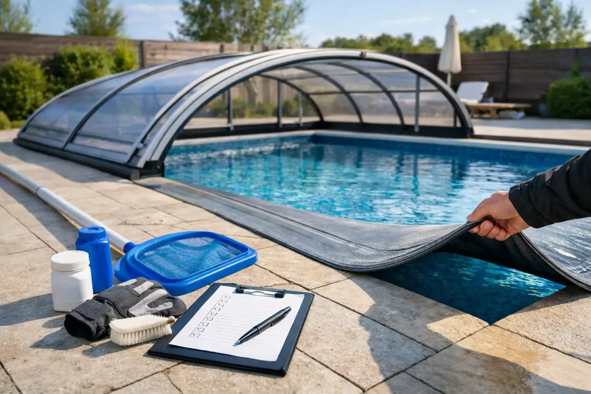 Pool Cover Maintenance Checklist Practic