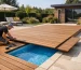Cum montezi un deck glisant pentru piscină