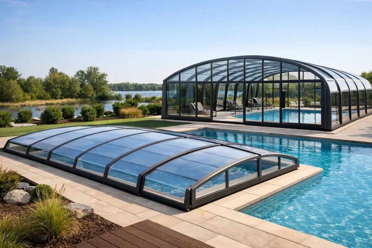 Sisteme acoperire piscine mari: ce alegi