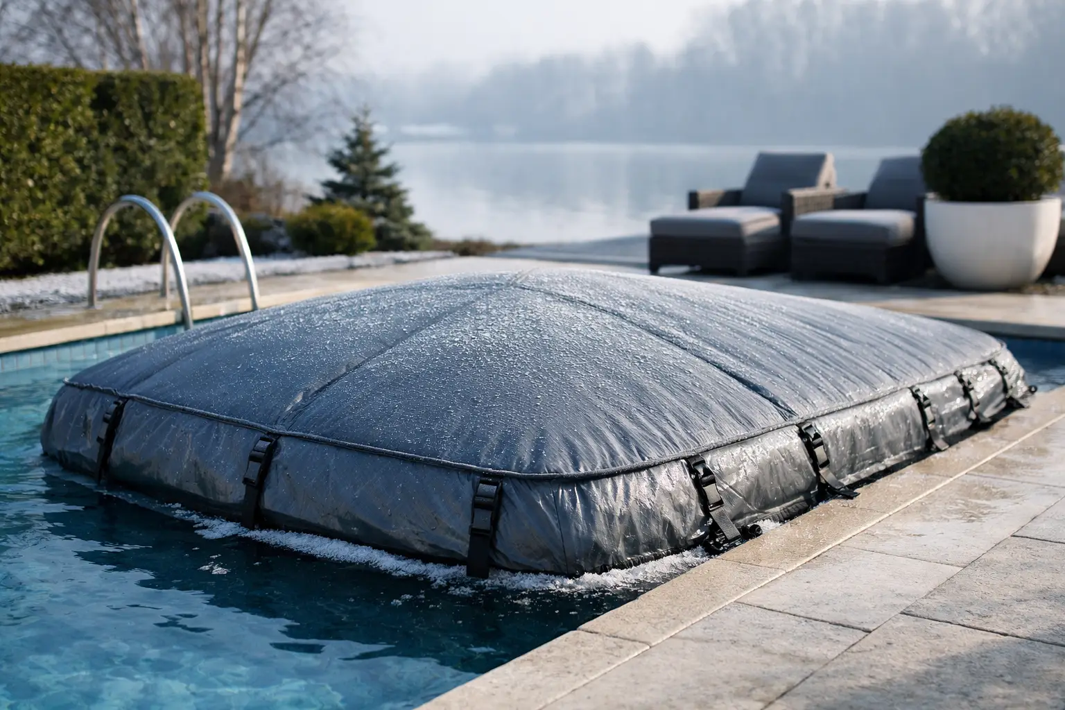Există capace antiîngheț eficiente pentru piscine?