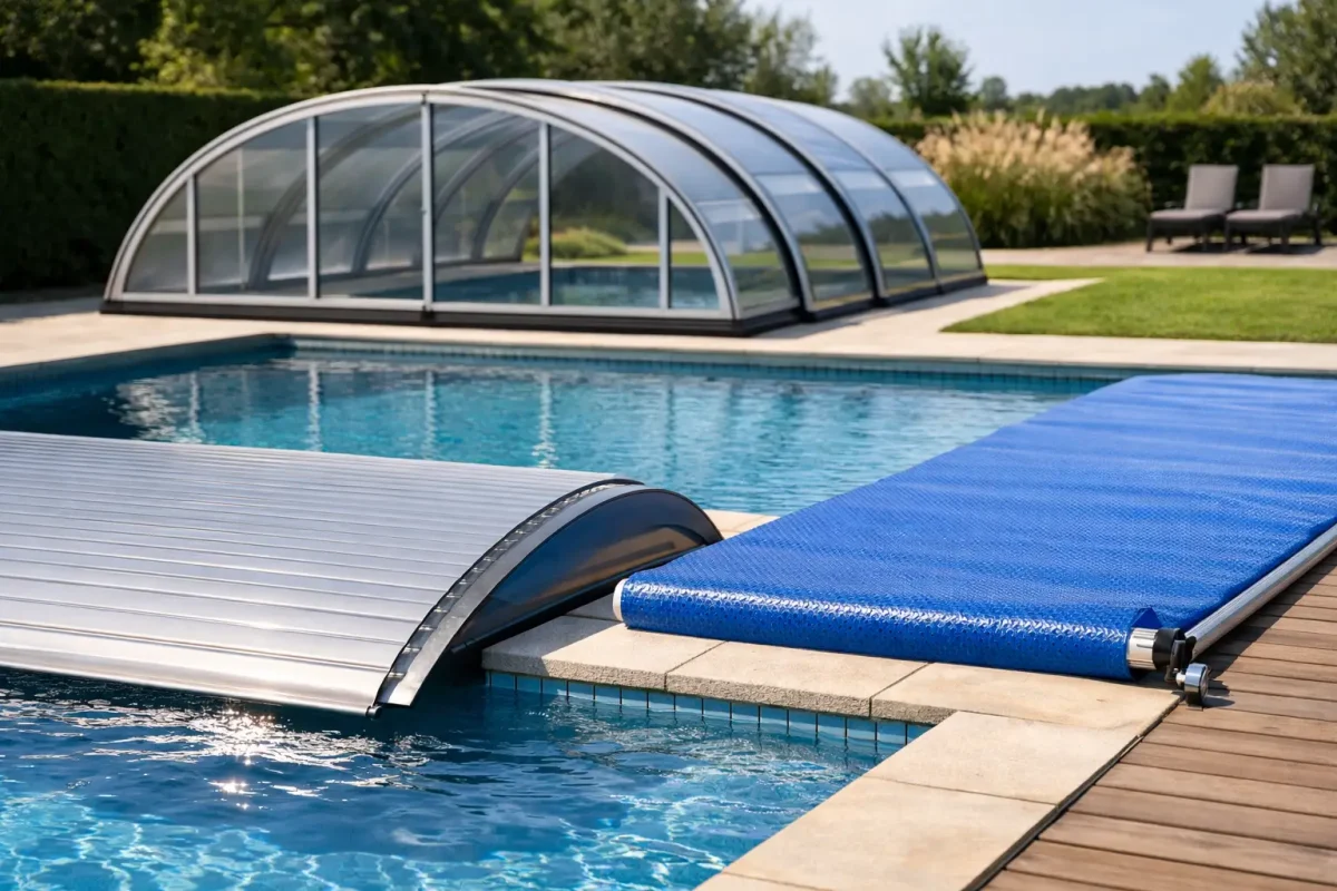 Capace piscine: ce soluție protejează apa?