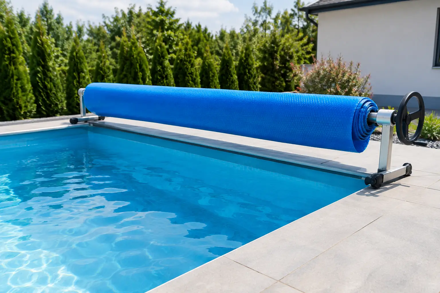 Ghid instalare rulou suprateran pentru piscină
