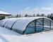 Acoperirea piscinei suportă zăpadă în siguranță?