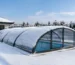 Acoperirea piscinei suportă zăpadă în siguranță?