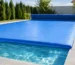 Testul unui capac termic din spumă pentru piscine